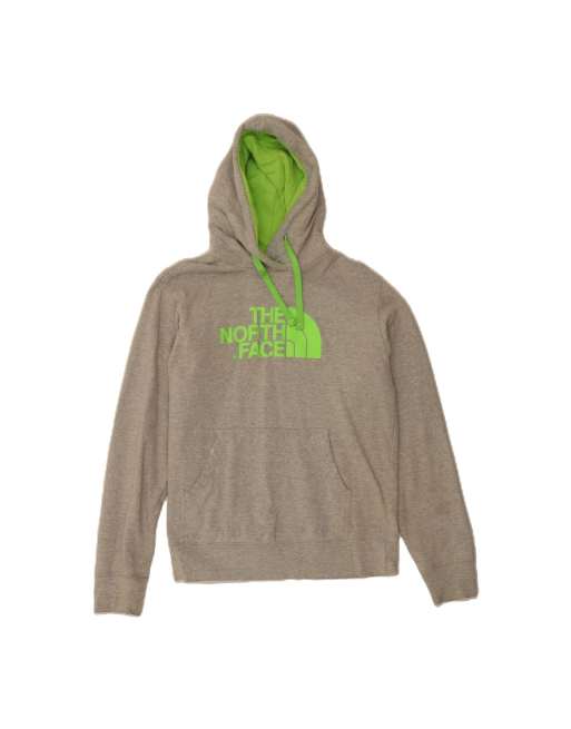 Vintage The North Face Graphic Hoodie Jumper Small In Grey