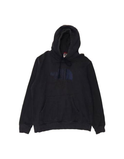 Vintage The North Face Graphic Hoodie Jumper XL In Blue
