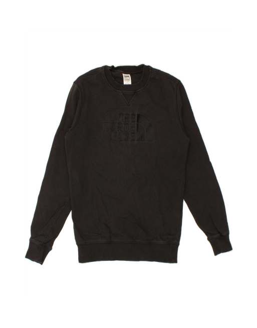 Vintage The North Face Graphic Sweatshirt Jumper Small In Black