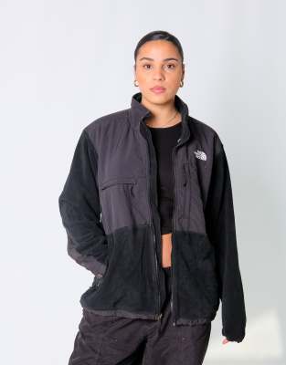 THE NORTH FACE Fleece Jacket Men's XL polyester black type Vintage Second Hand