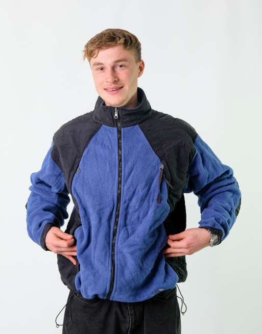Vintage The North Face L Fleece Blue Zip Up