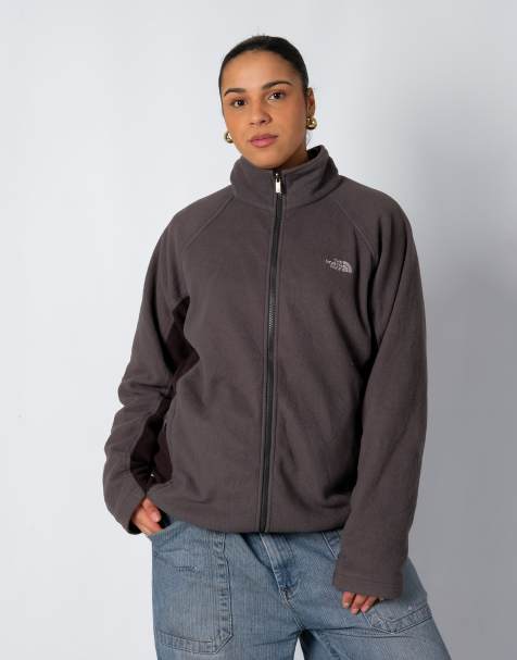 Vintage The North Face L Fleece Grey - view 1