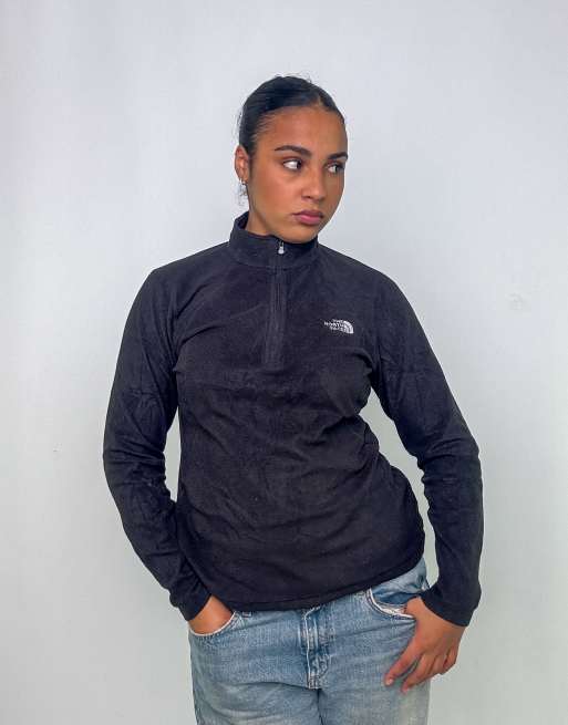 Vintage The North Face L Fleece Jacket Black