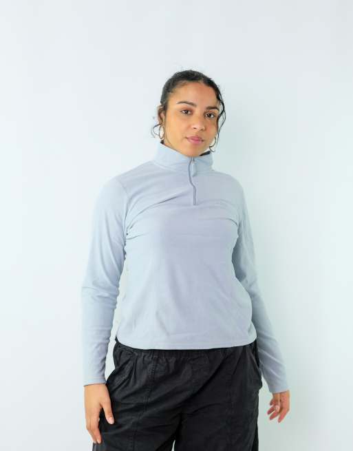 Vintage The North Face L Fleece Light Blue Quarter Zip