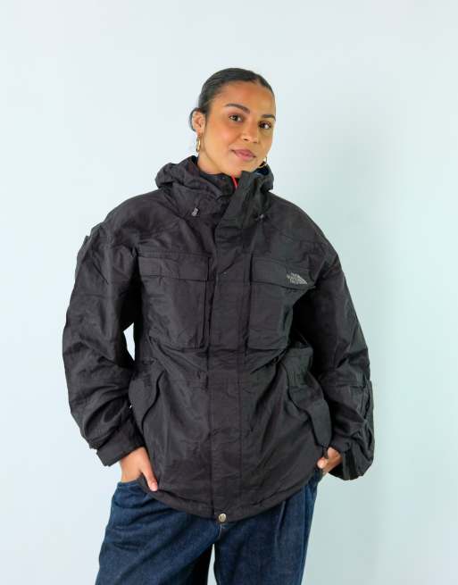 Vintage The North Face L Rain Jacket Black