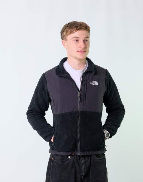Vintage The North Face M Fleece Black Zip Up - view 1