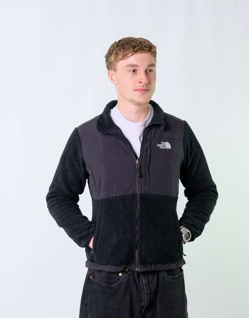 Vintage The North Face M Fleece Black Zip Up