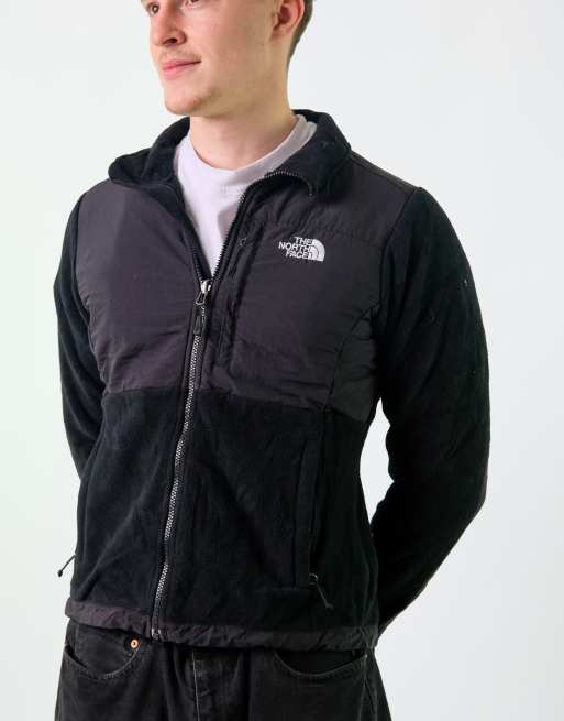 Vintage The North Face M Fleece Black Zip Up | ASOS