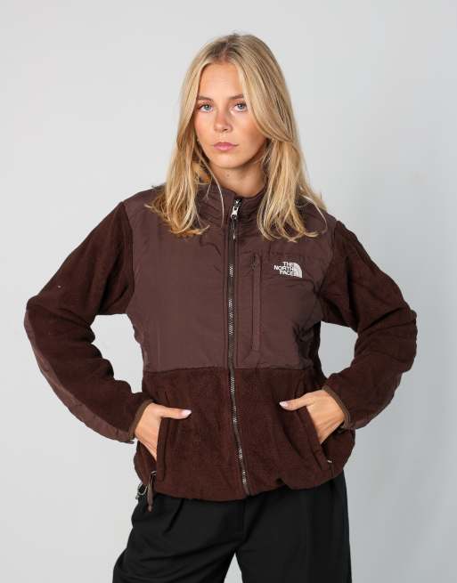 Vintage The North Face m fleece in brown