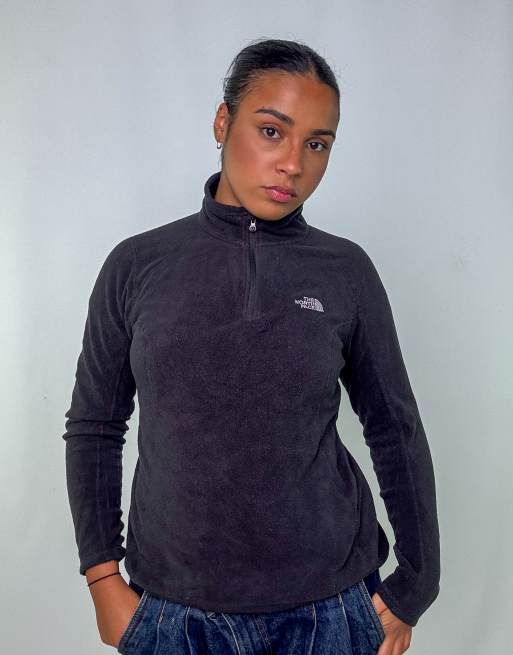 Vintage The North Face M Fleece Jacket Black