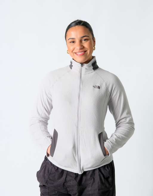 Vintage The North Face M Fleece Light Grey