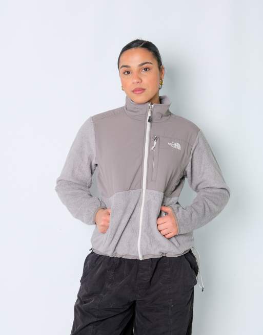 Vintage The North Face M Fleece Light Grey