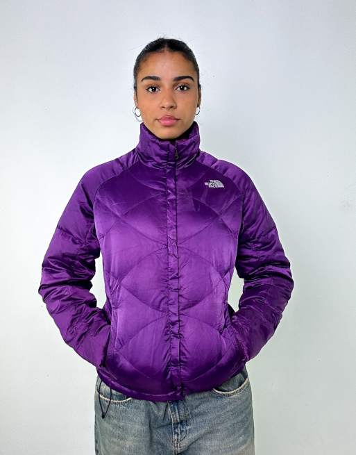 Vintage The North Face M Padded Coat in Purple