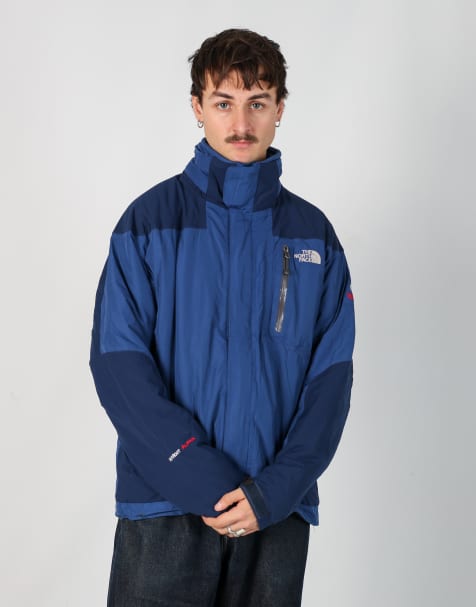 Vintage The North Face m rain jacket in blue - view 1