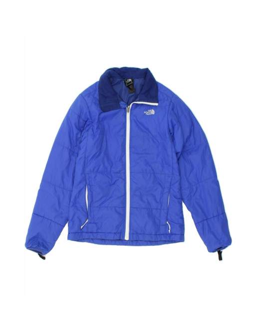 Vintage The North Face Padded Jacket Uk 10 Small In Blue