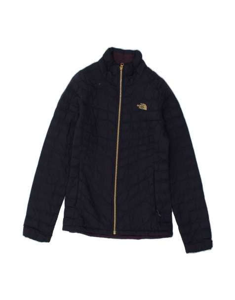 Vintage The North Face Padded Jacket UK 12 Medium In Blue - view 1