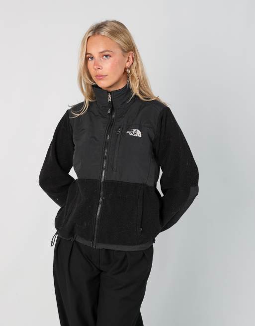 Vintage The North Face s fleece in black