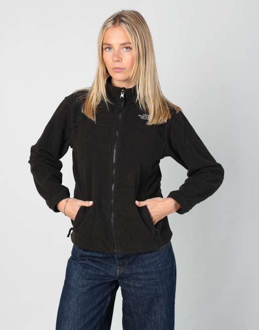Vintage The North Face s fleece in black