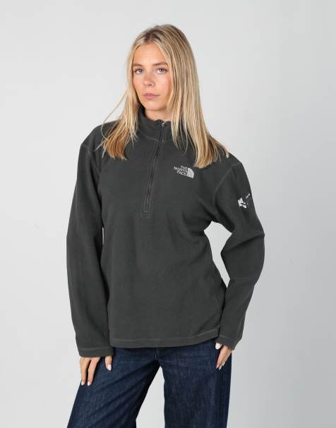 Vintage The North Face s fleece in grey - view 1