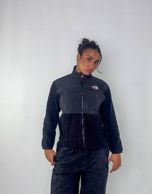 Vintage The North Face S Fleece Jacket Black