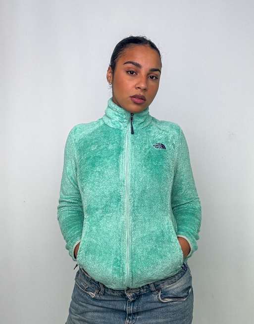 Vintage The North Face S Fleece Jacket Turquoise