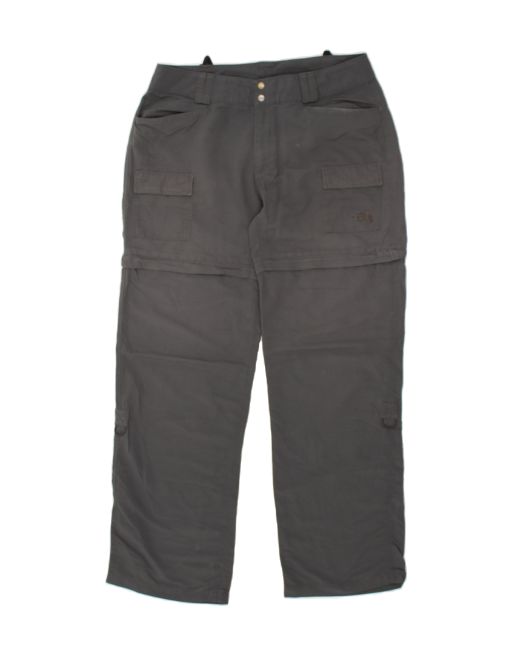 Vintage The North Face Size L Straight Cargo Trousers in Grey