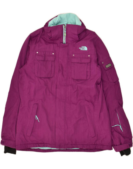 Vintage The North Face Size M Windbreaker Jacket in Purple