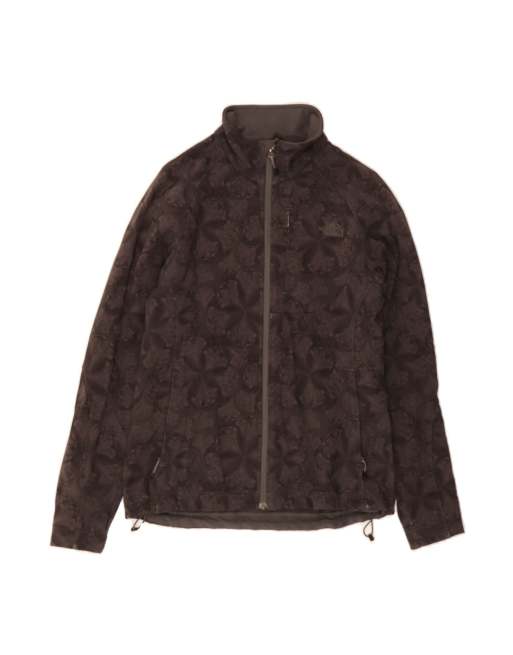 Vintage The North Face Tracksuit Top Jacket UK 10 Small In Grey Floral