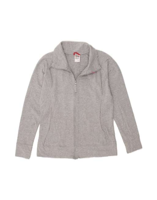 Vintage The North Face Tracksuit Top Jacket UK 16 Large In Grey