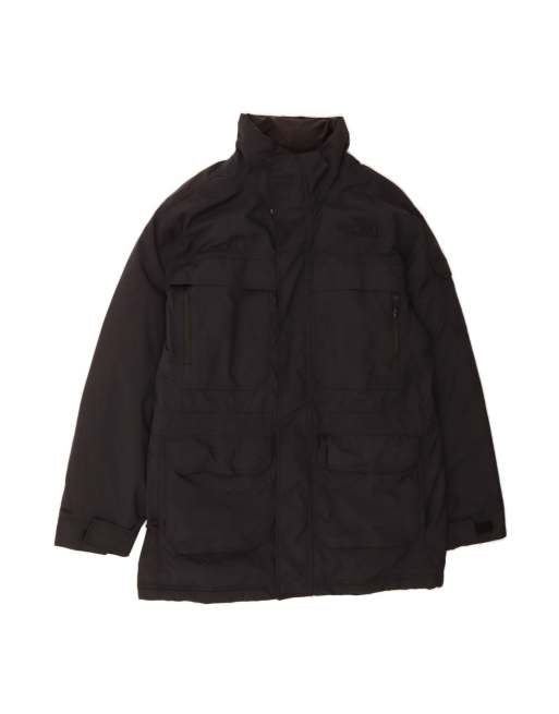 Vintage The North Face Windbreaker Jacket UK 40 Large In Black