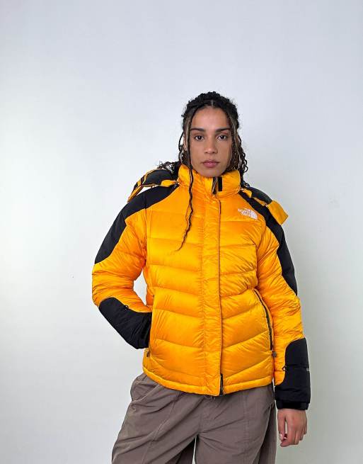 Vintage The North Face XL Padded Coat in Yellow