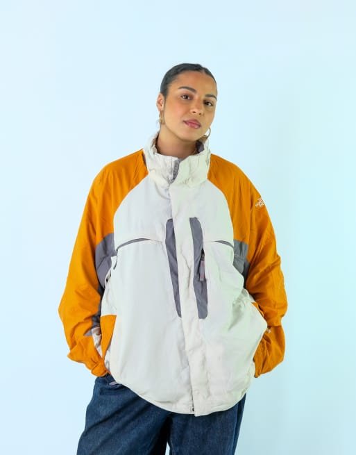 Vintage The North Face XL Rain Jacket Beige Ski