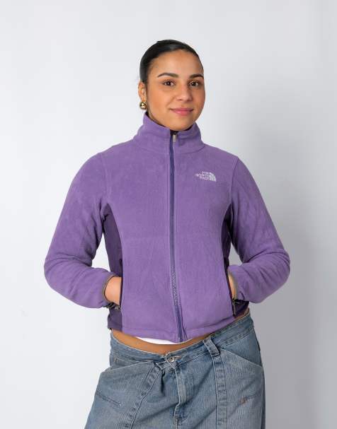 Vintage The North Face XS Fleece Lilac Purple - view 1