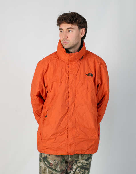 Vintage The North Face xxl rain jacket in orange - view 1