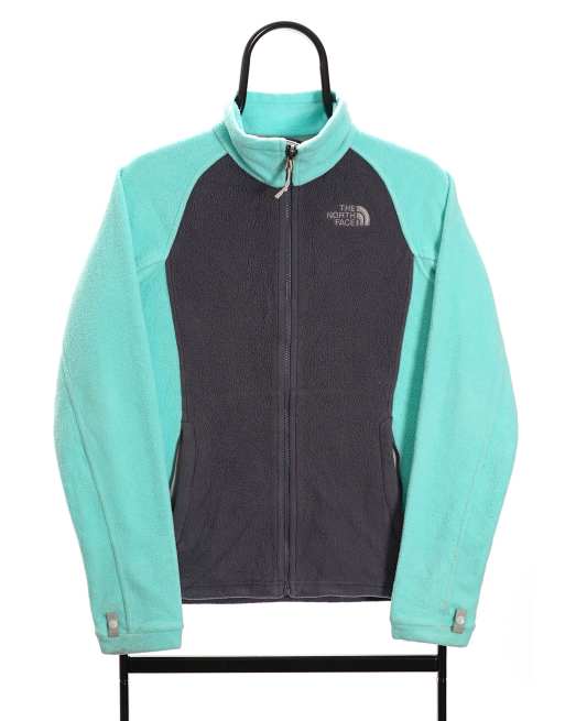 Vintage the north size xs fleece in grey in mid blue