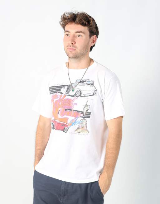 Vintage The Oakland Roadster l t-shirt in ivory, 2 of 4