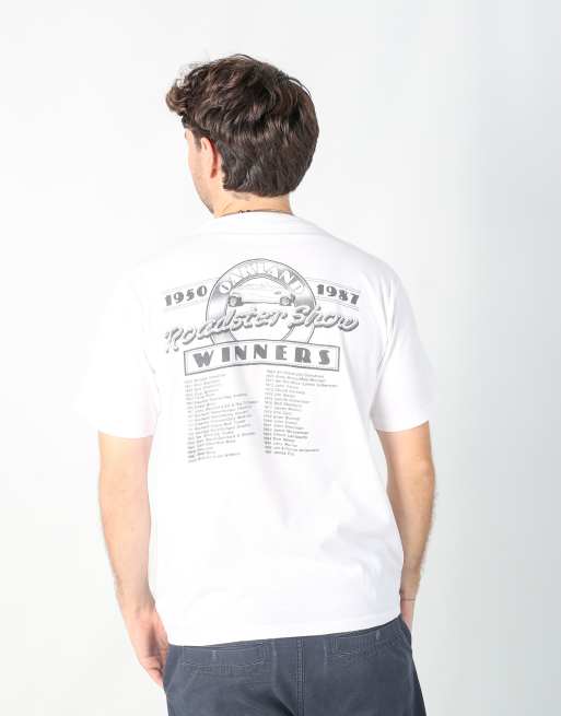 Vintage The Oakland Roadster l t-shirt in ivory, 3 of 4