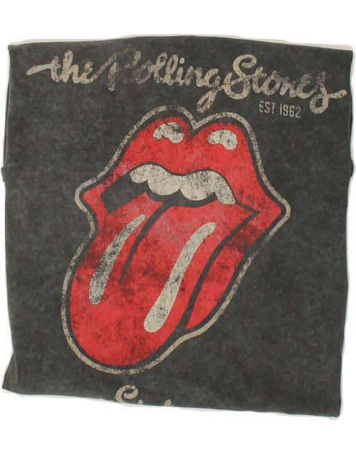 Vintage The Rolling Stones Size L Graphic T-Shirt Top in Grey, 4 of 4