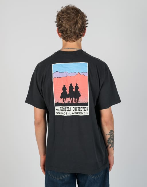 Vintage The Western Connection xxl t-shirt in black, 3 of 4