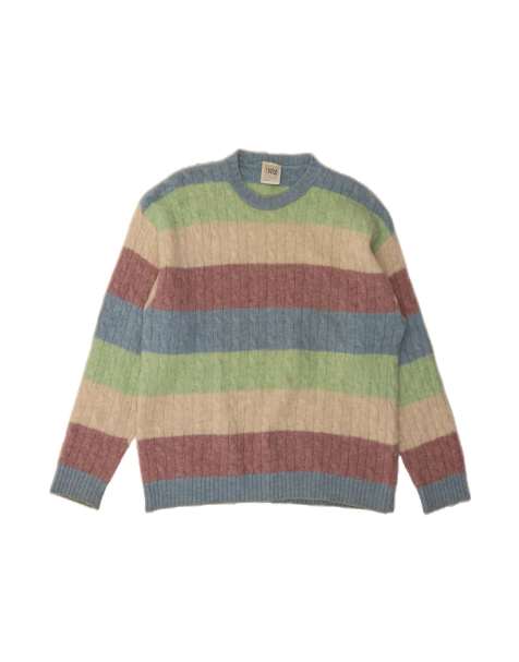 Vintage Think Pink Crew Neck Jumper Sweater UK 18 XL In Multicoloured - view 1