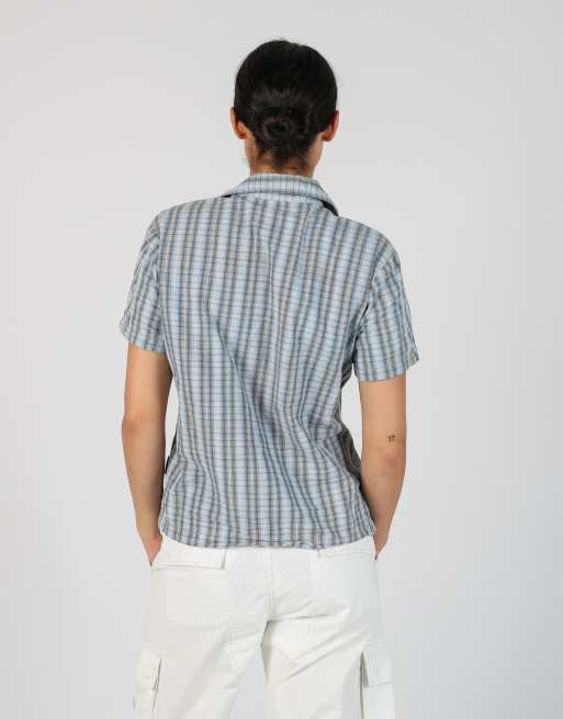 Vintage Think Pink M shirt in light blue, 2 of 4