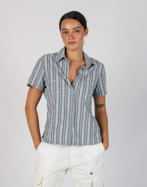 Vintage Think Pink M shirt in light blue, 3 of 4