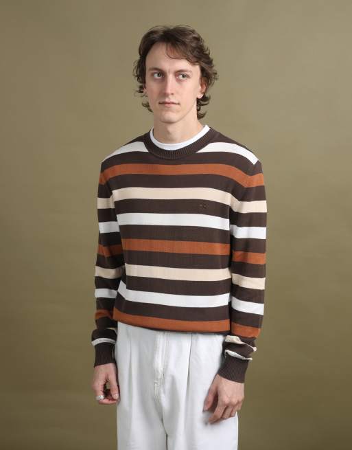 Vintage Thomas Burberry Crew Neck Jumper size M in Brown, 1 of 3