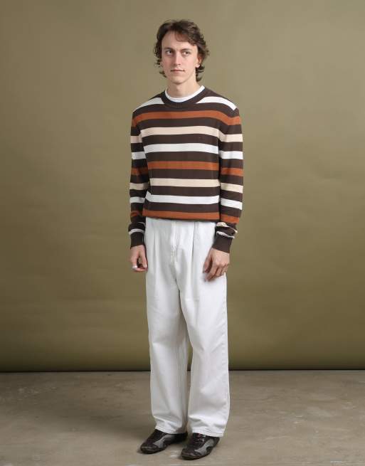 Vintage Thomas Burberry Crew Neck Jumper size M in Brown, 2 of 3