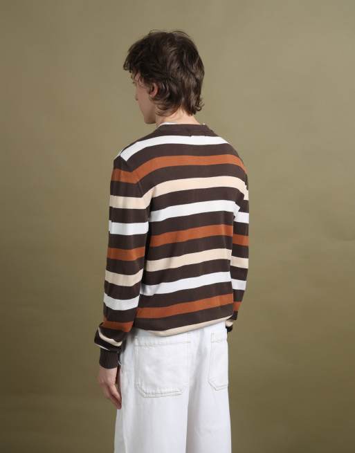 Vintage Thomas Burberry Crew Neck Jumper size M in Brown, 3 of 3