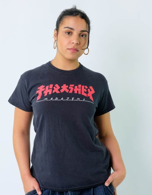 Vintage Thrasher M T-shirt Black