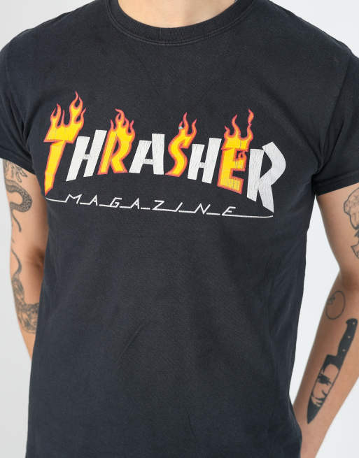Vintage Thrasher s t-shirt in black | ASOS