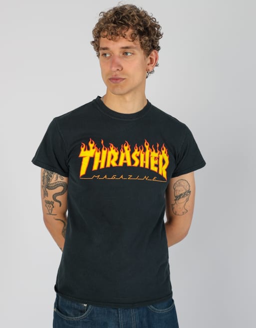 Vintage Thrasher s t-shirt in black