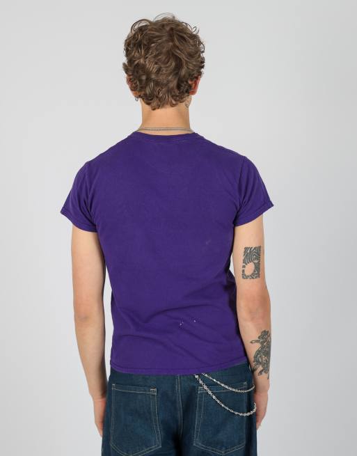 Vintage Thrasher s t-shirt in purple, 3 of 4