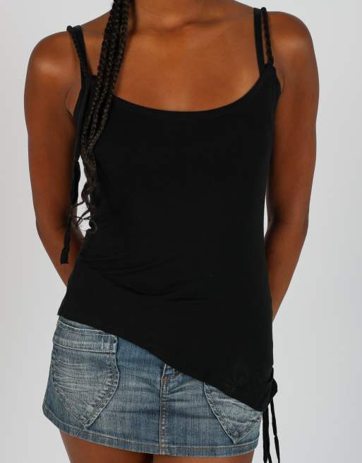 Vintage three seen M cami in black, 4 of 4